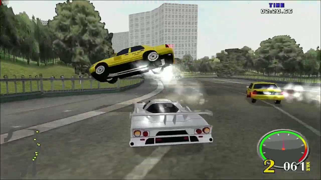 Test Drive 6 Remastered V2 - New York Traffic in progress