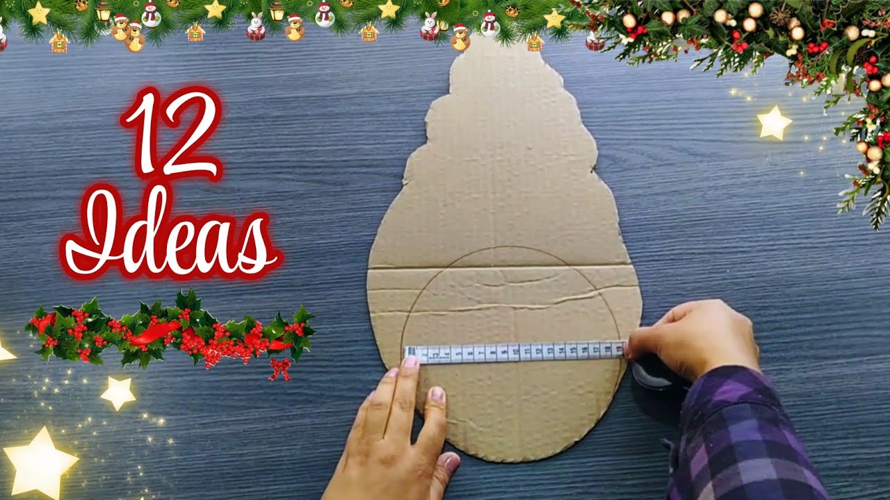 12 Lindas Ideas que estás a tiempo de hacer para esta NAVIDAD! 🥰 MANUALIDADES CON RECICLAJE / DIY