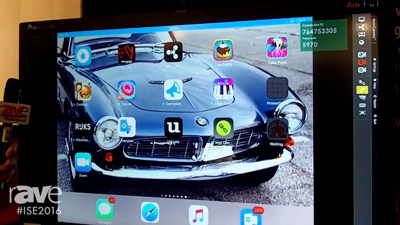 ISE 2016: Digitavia Demonstrates ActivConnect Wireless Presentation Solution