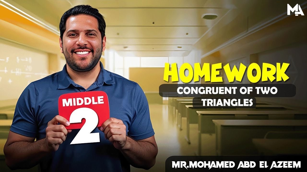 Lesson 1 Geometry  | Congruent of two triangles | Middle 2
