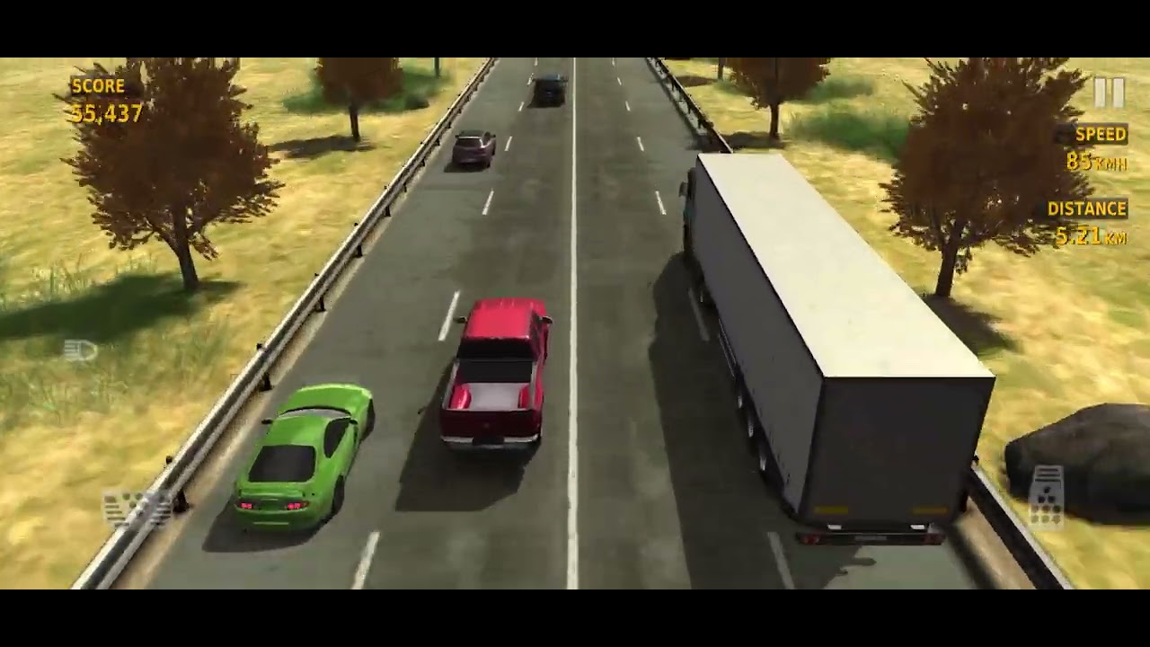 Traffic racer game play……