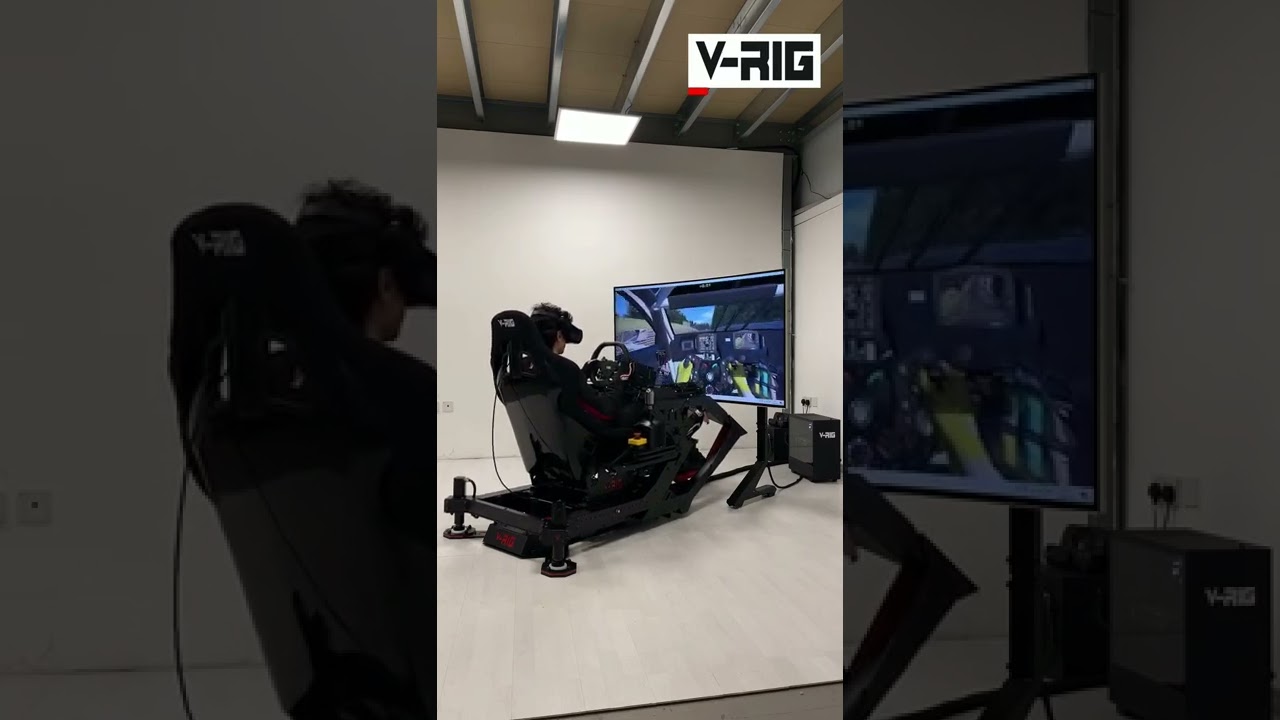 V-Rig / iRacing - Motion Sim with VR 
