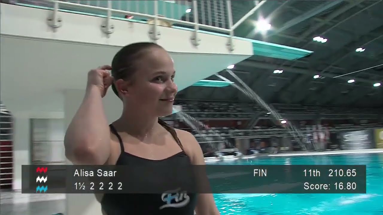 Girls A 3m final - Eindhoven Diving Cup 2024