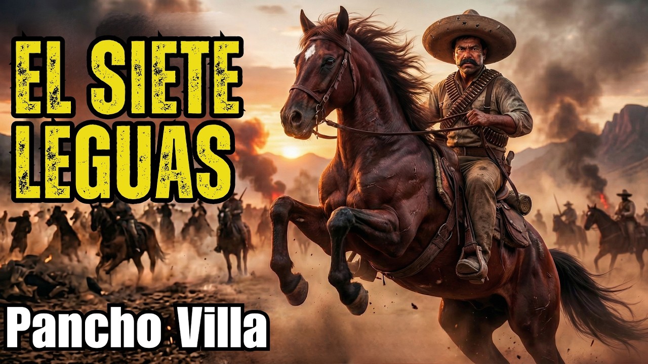 EL SIETE LEGUAS: cargó a Pancho Villa en 200 Batallas sin Caer, pero la Noche que murió, él...