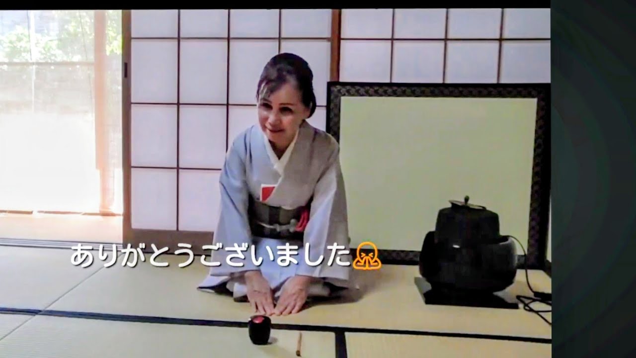 茶の湯 / 中 置「薄茶点前」和気あいあい😊楽しいお稽古😊