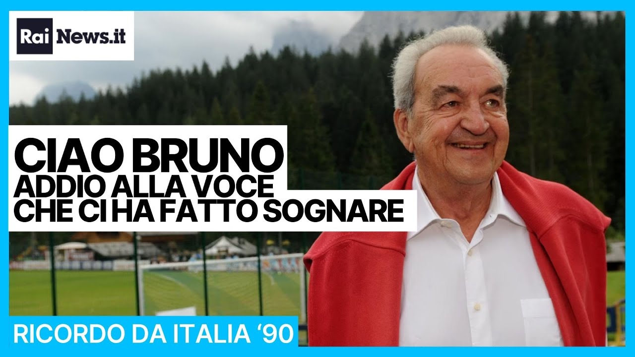 È morto Bruno Pizzul. Addio alla voce che ci ha fatto sognare