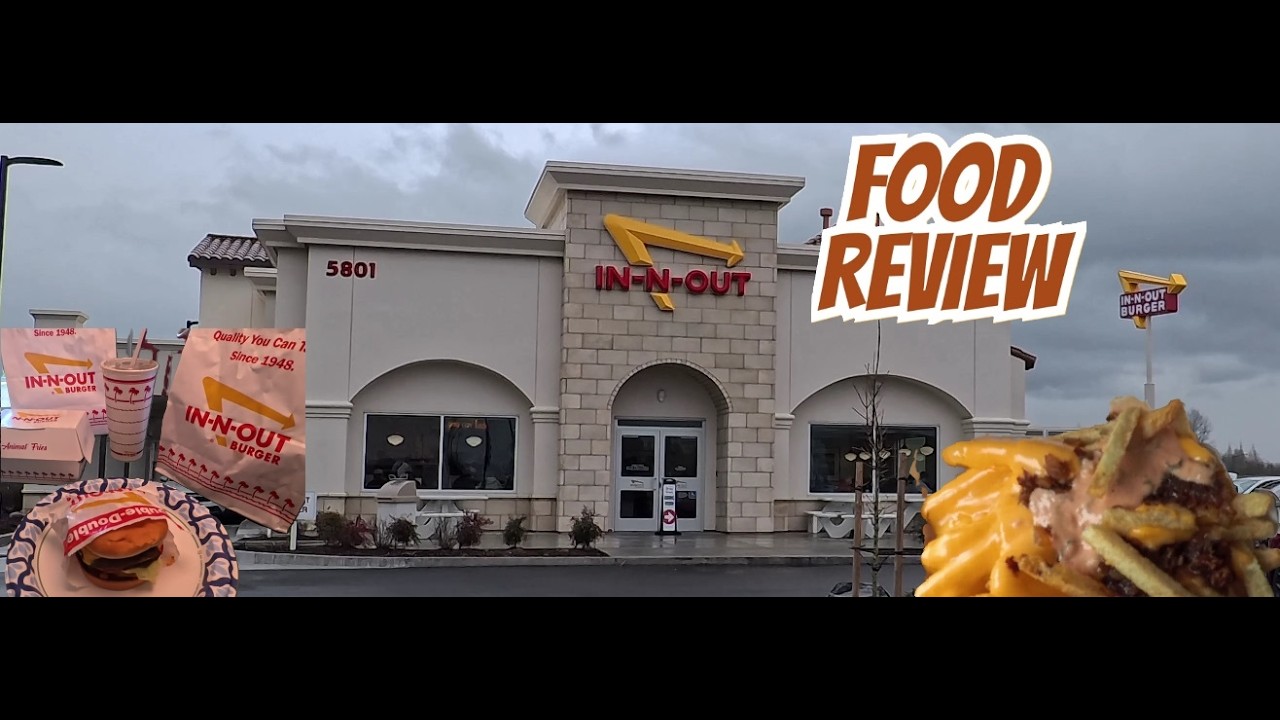 IN-N-OUT Burger Review Kuno - Ridgefield, WA (Tagalog/Filipino)