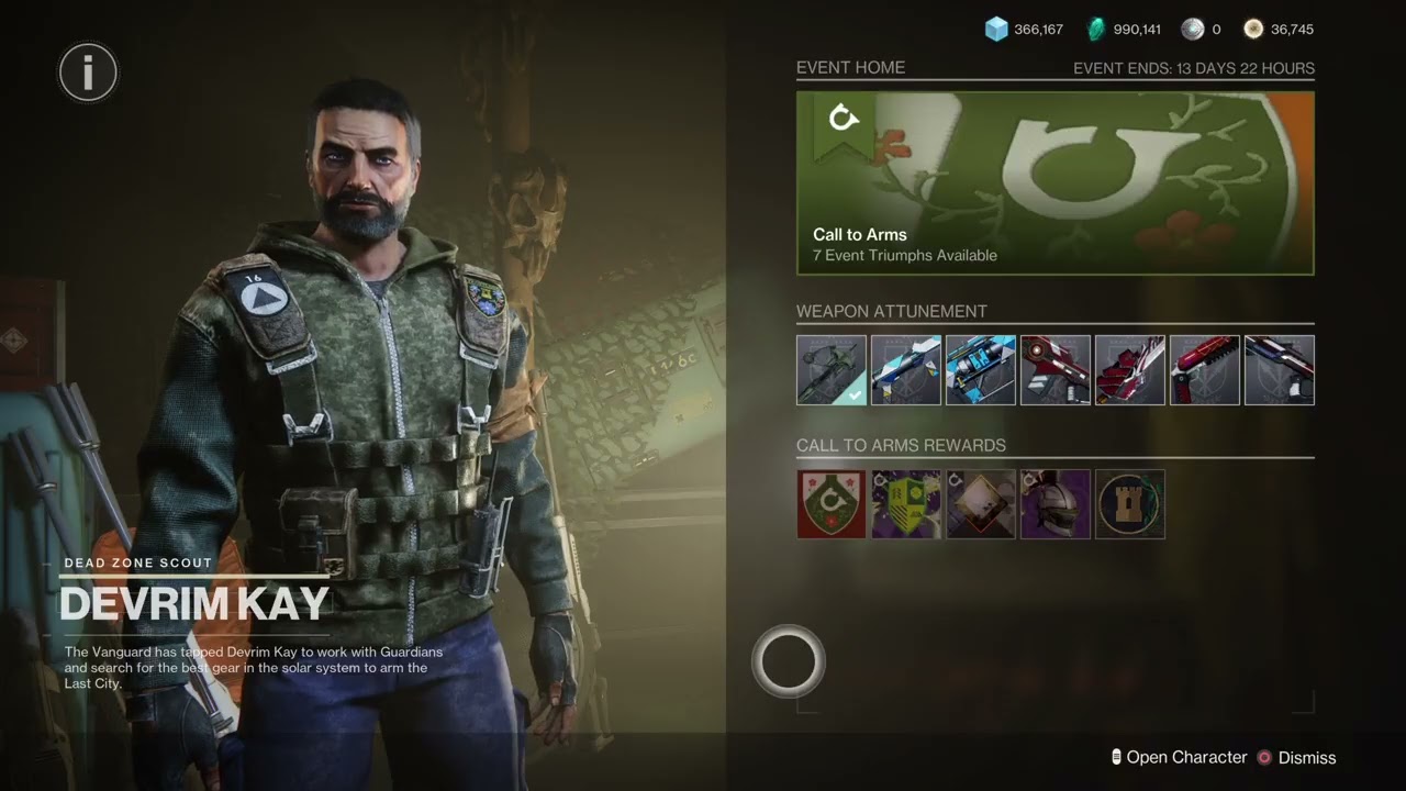Destiny 2 arms Week Let's go