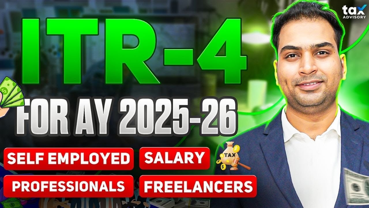 ITR 4 Filling Online 2025-26 | How to Fill ITR 4 Online 2025-26 | ITR4 Filling Online For FY 2024-25