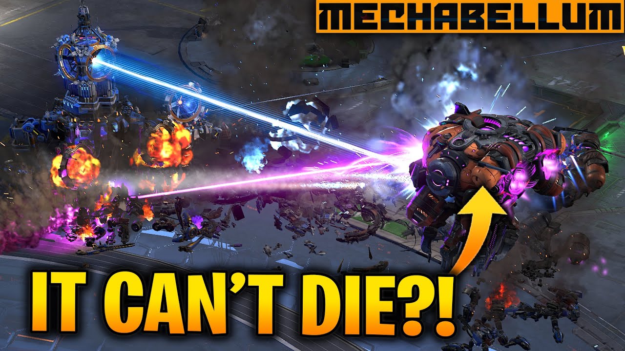 MAX RANK ABYSS MELTS ENTIRE FFA LOBBY (Quad Tech) - Mechabellum Cast