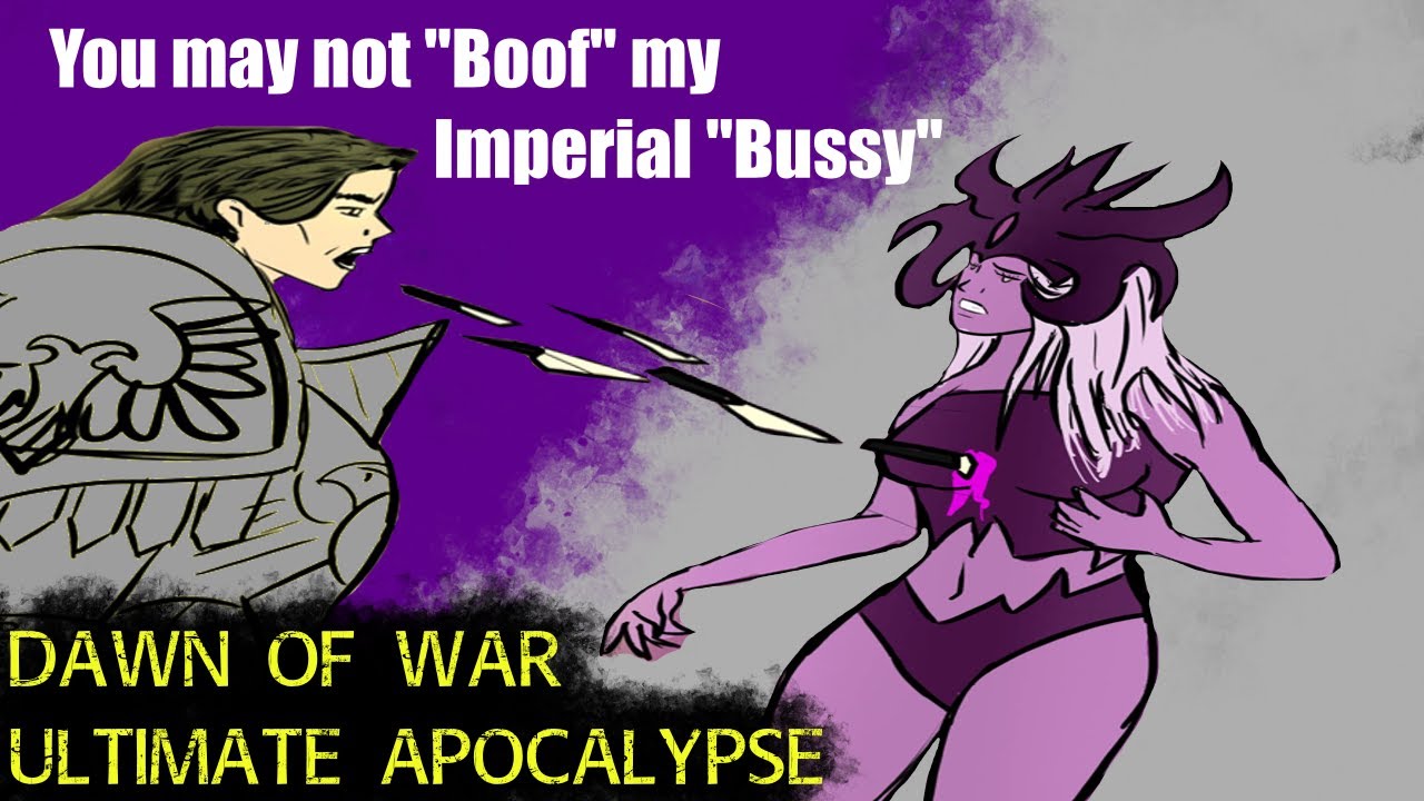 Dawn of War Ultimate Apocalypse: 1 vs 1 Inquisition Demon Hunters (Tigershark) v Chaos Demons (Demi)