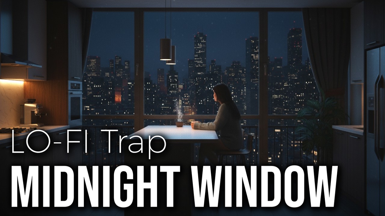 Midnight Window | Lo-Fi Trap & Chill Trap Vocal Mix for Relax, Focus & Sleep