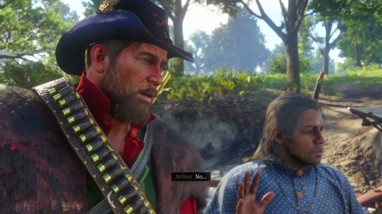 RDR2: Arthur & Charles Rescue Rich German Father, Discover Clemens Point as Better Camping Spot!