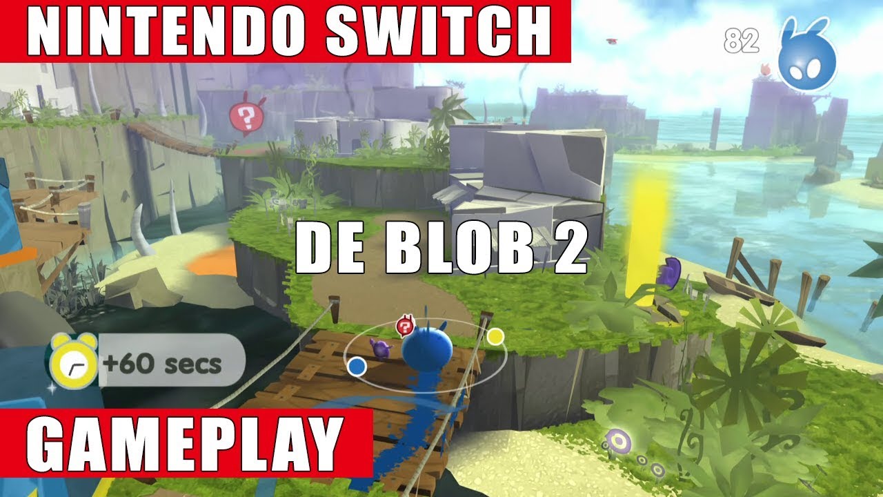 de Blob 2 Nintendo Switch Gameplay