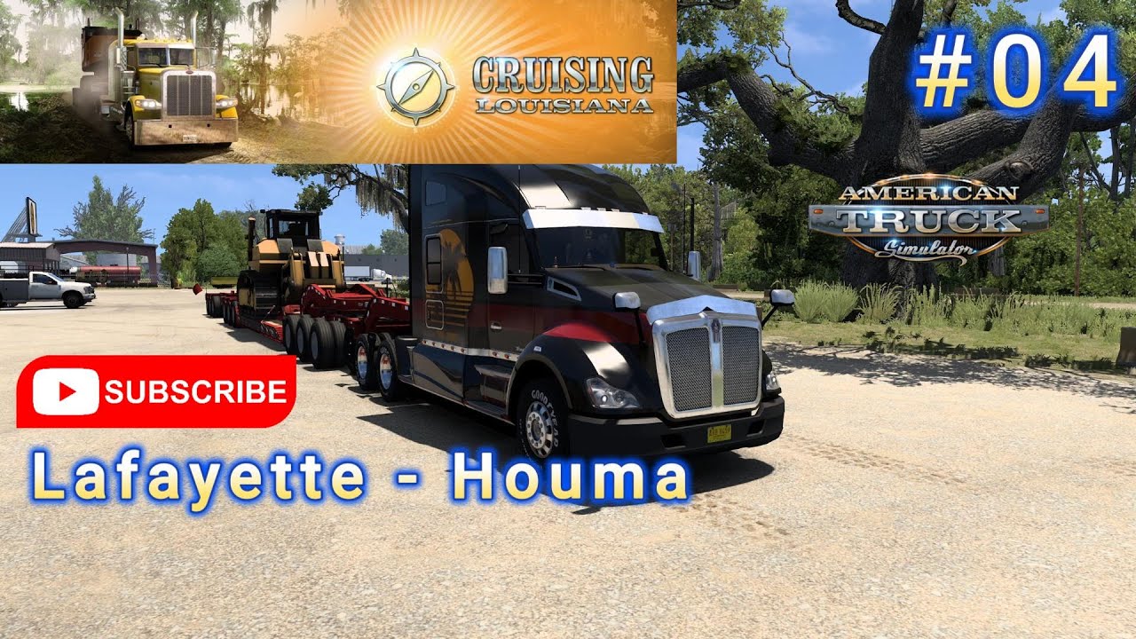 American truck simulator - Cap 04  -  Cruising Louisiana  Event #americantrucksimulator