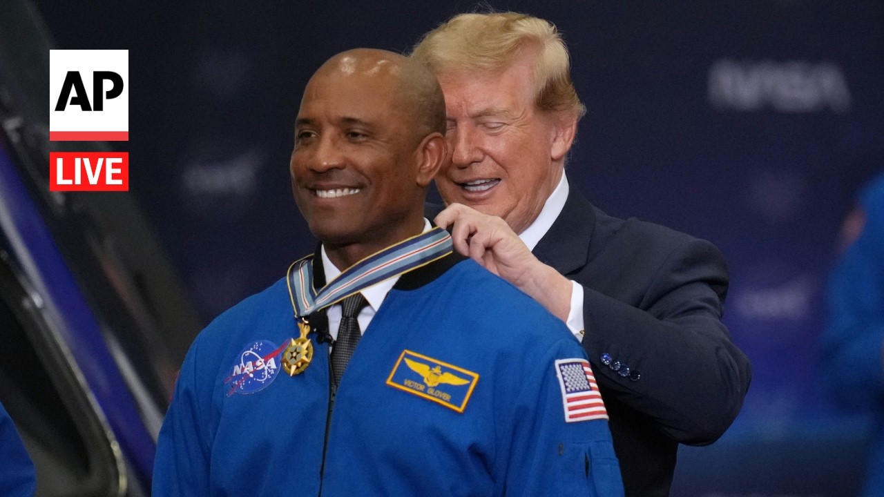 LIVE: Trump honors the Artemis II crew