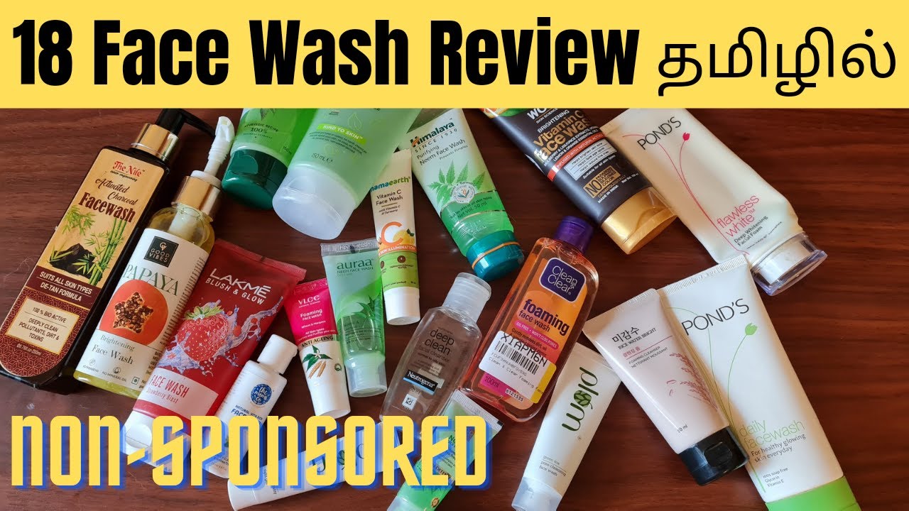 PRODUCT REVIEW(EPI-12)18 FACEWASH REVIEW|MUST WATCH BEFORE YOU BUY|TRIED 18 POPULAR FACE WASHES