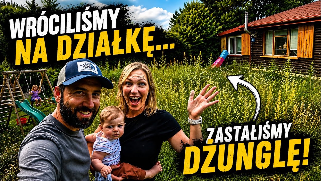 We&rsquo;re back at the allotment&hellip; and found a total jungle! 😱 | Family vlog
