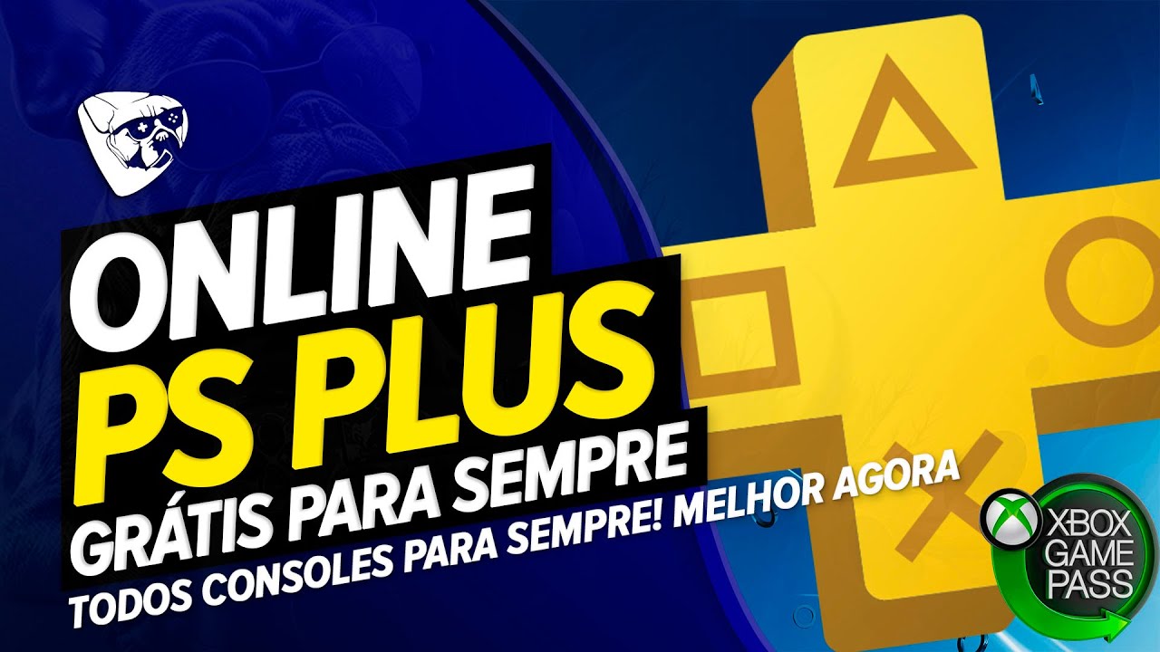 PSN PLUS GR&Aacute;TIS! ONLINE e JOGOS GR&Aacute;TIS No PS4 TODOS CONSOLES Para SEMPRE! MELHOR AGORA