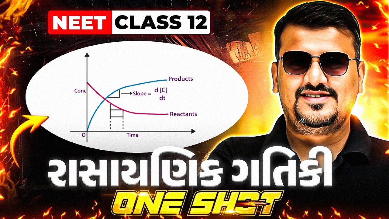 રાસાયણિક ગતિકી | Chemical Kinetics One Shot in Gujarati | COMPLETE CHEMISTRY | NEET 2026 #Umeed