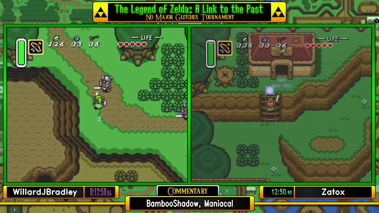 WillardJBradley vs Zatox. ALTTP NMG Tournament 2018
