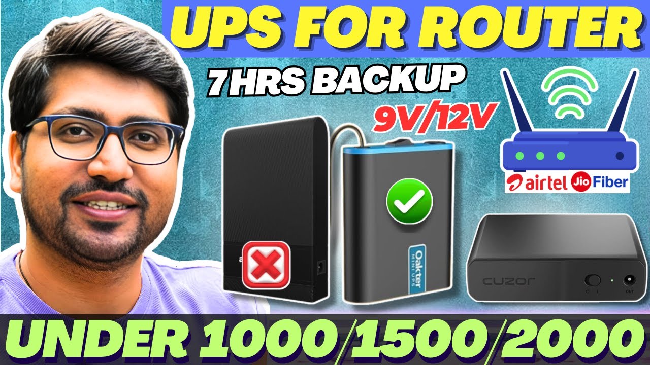2026 Best UPS for WIFI ROUTER⚡Mini UPS for WiFi Router⚡Best WIFI Router UPS⚡Best UPS for WIFI Router