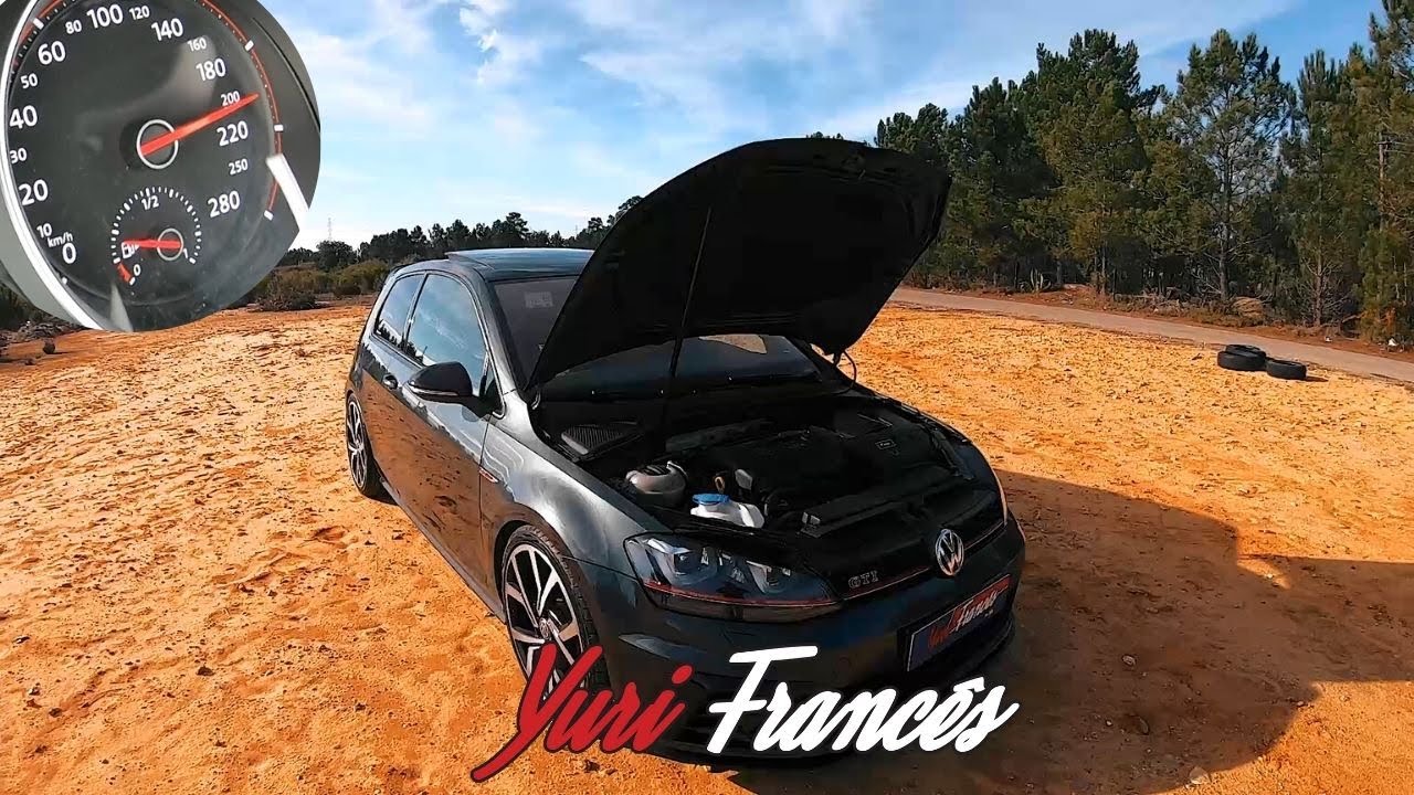 VW GOLF 7 GTI CLUBSPORT do DiDi TV tem muita PEDRADA !!