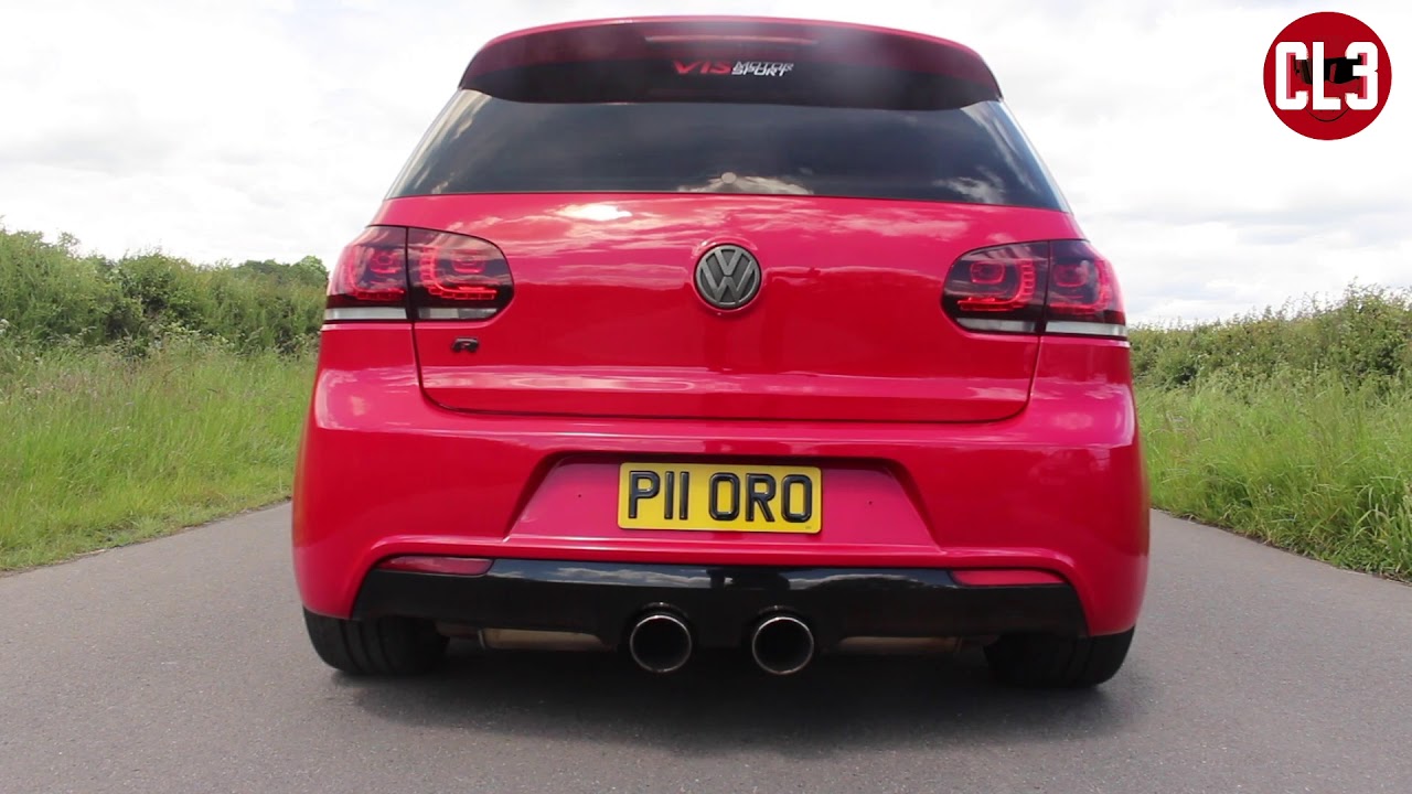 373 BHP MK6 GOLF R | LAUNCH CONTROL & FLY BYS | R TECH STAGE 2+