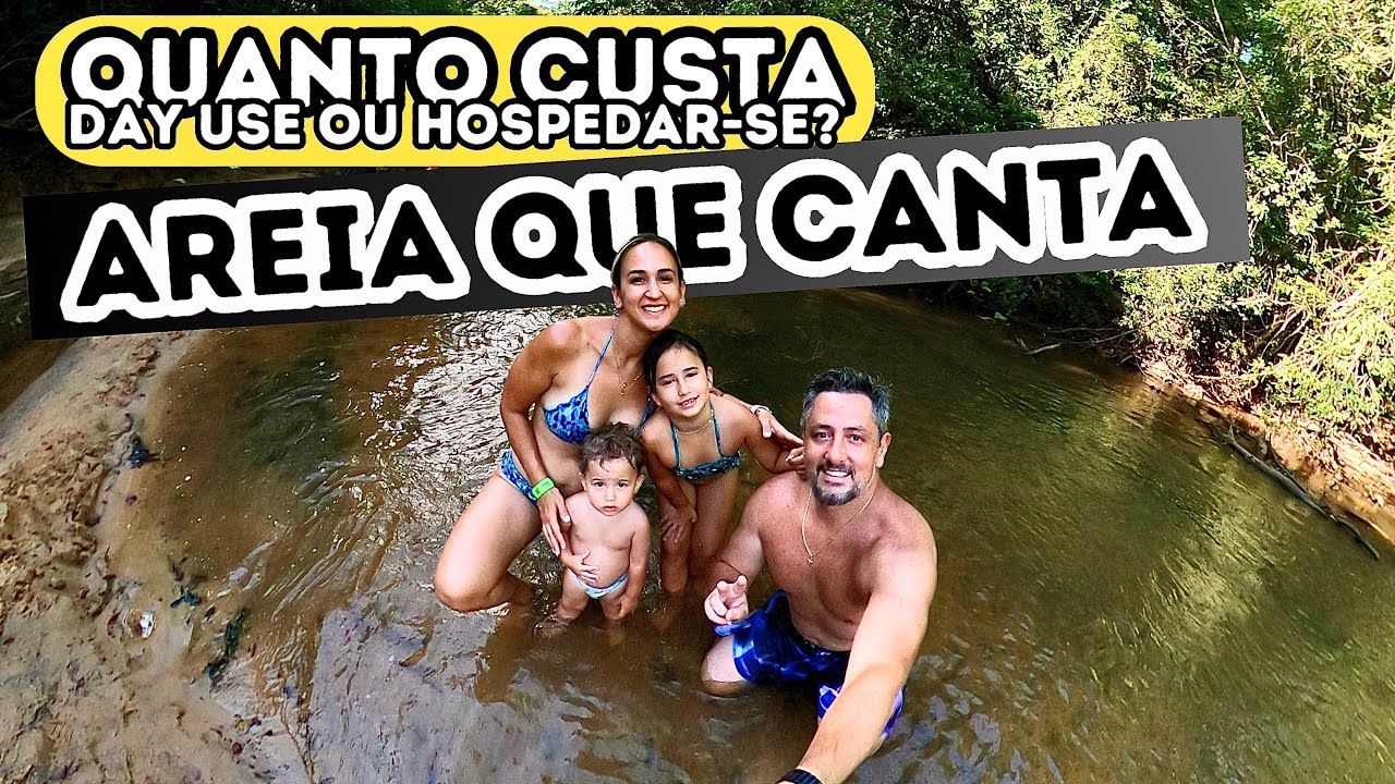 Nascente AREIA QUE CANTA - DAY USE ou HOSPEDAR-SE? Todos os Detalhes