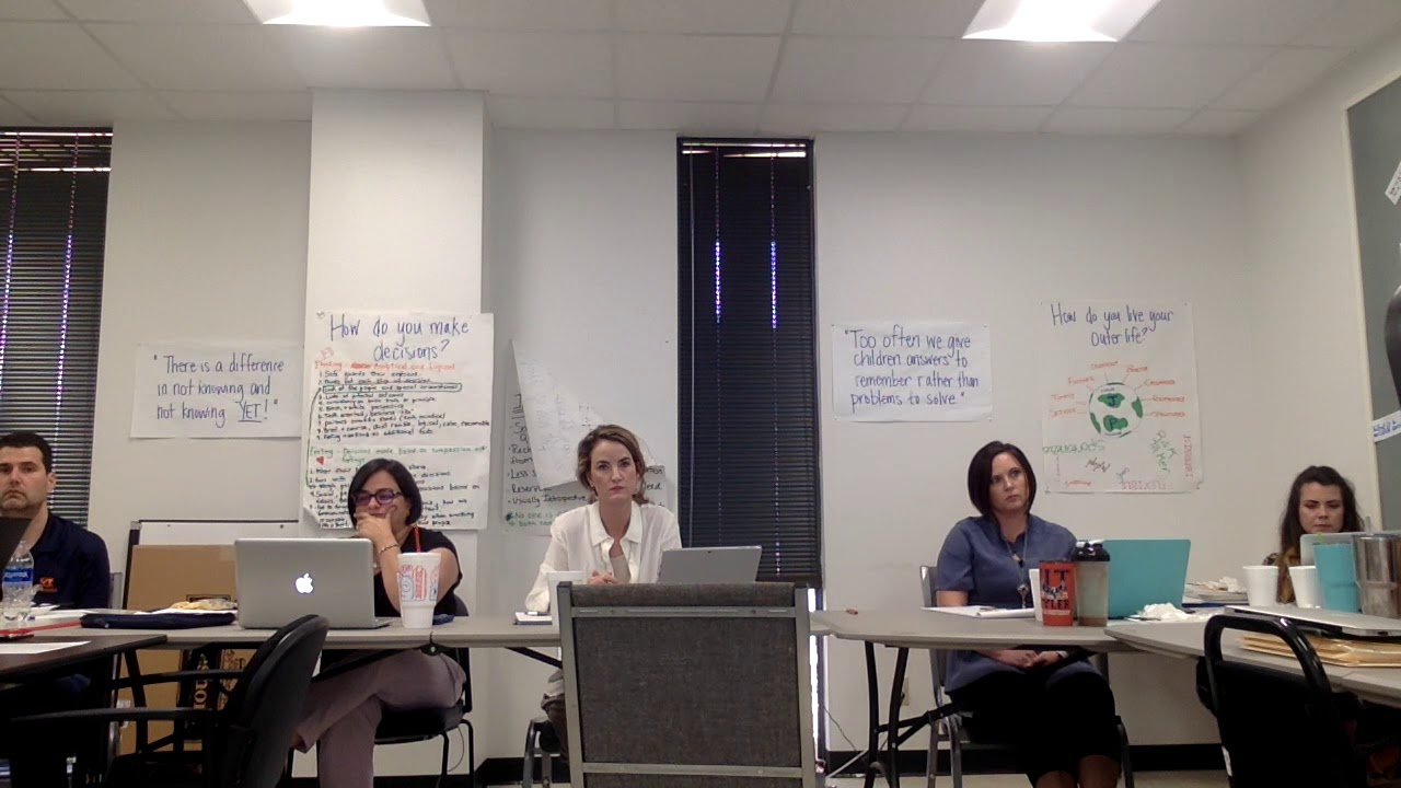Innovation Academy May 2018 Board Meeting