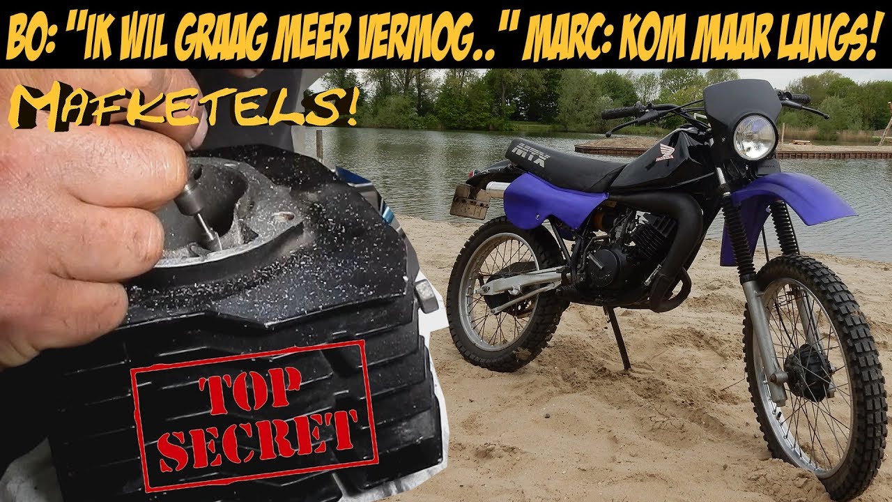125CC ATHENA CILINDER TUNEN | BROMMER OPVOEREN | SLEUTELEN MET EEN KIJKER