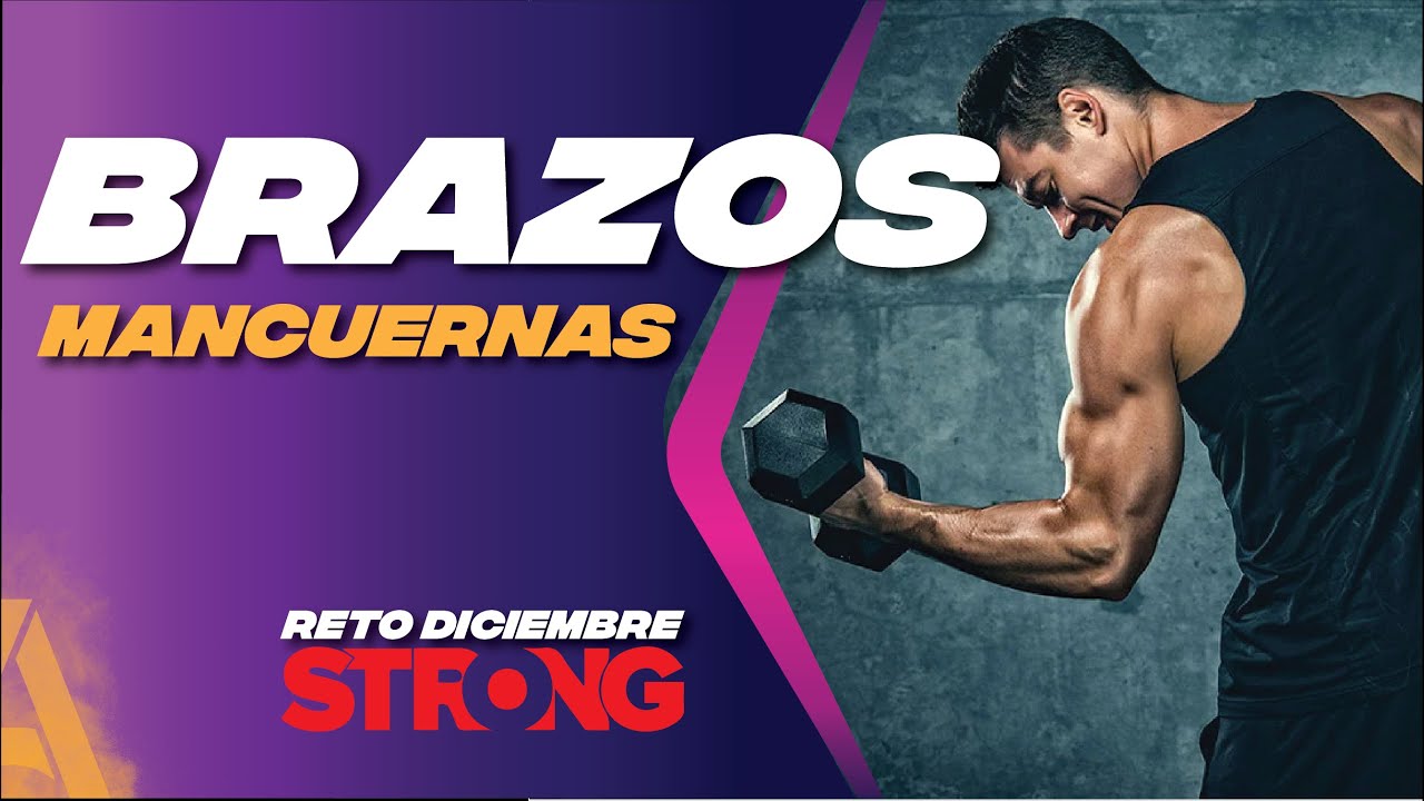 Rutina de Brazos con Mancuernas 👉¡Desarrollo Máximo! 🏠 En casa