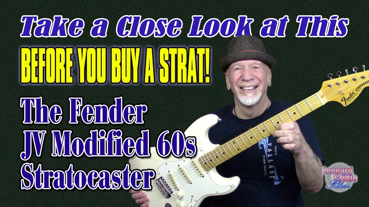 The Fender JV Modified 60s. A Sweet Strat from Japan!