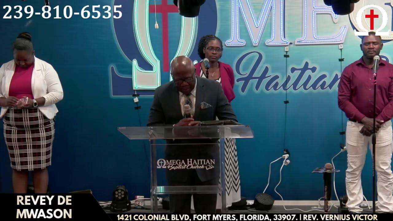 OHBC Evening Service 3/2/2026 (Omega Haitian Baptist Church)