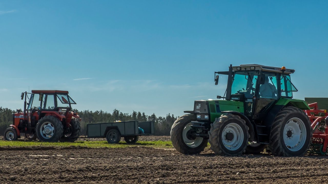 Słoneczny Siew Owsa 2019! Deutz Fahr 4.71
