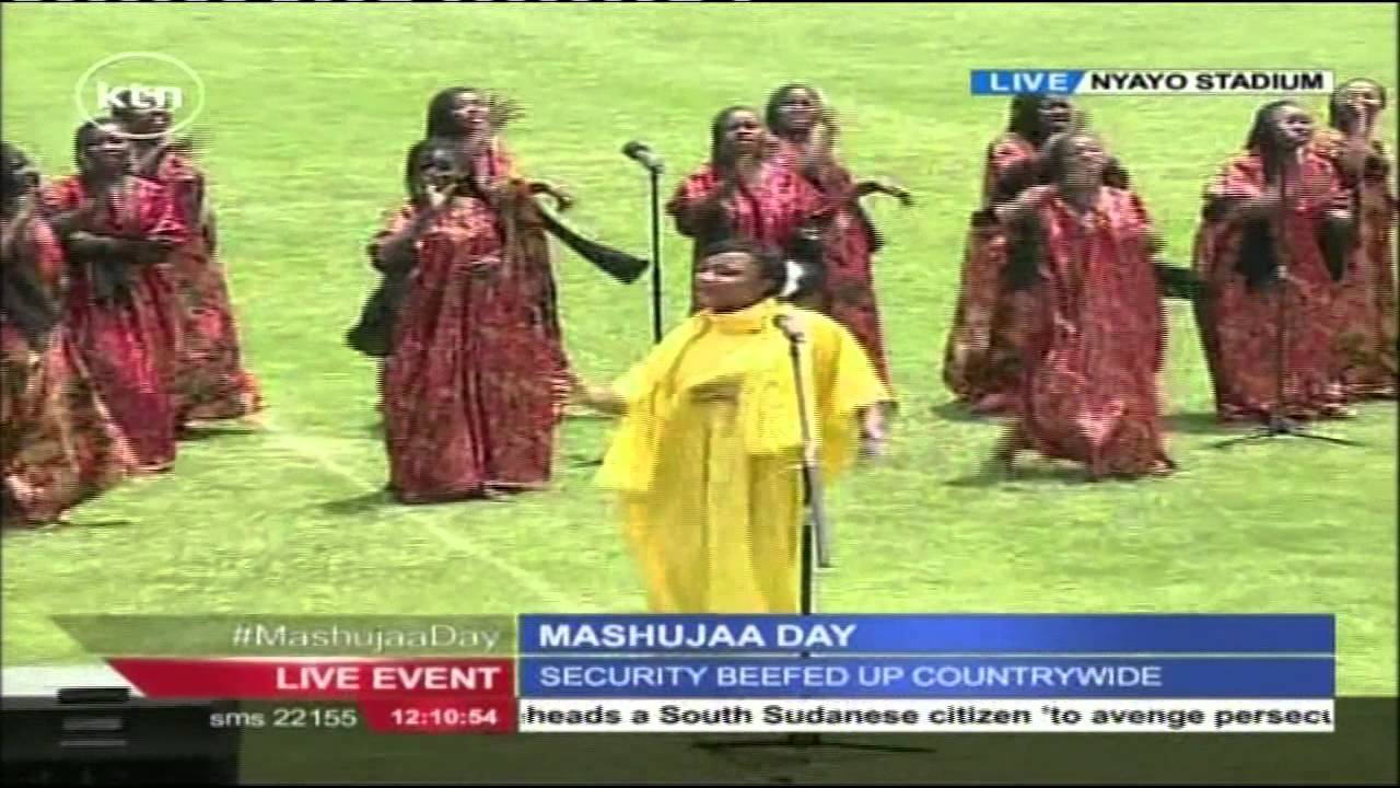 Mama Ngina School Perform Anti-Drug Abuse Song 