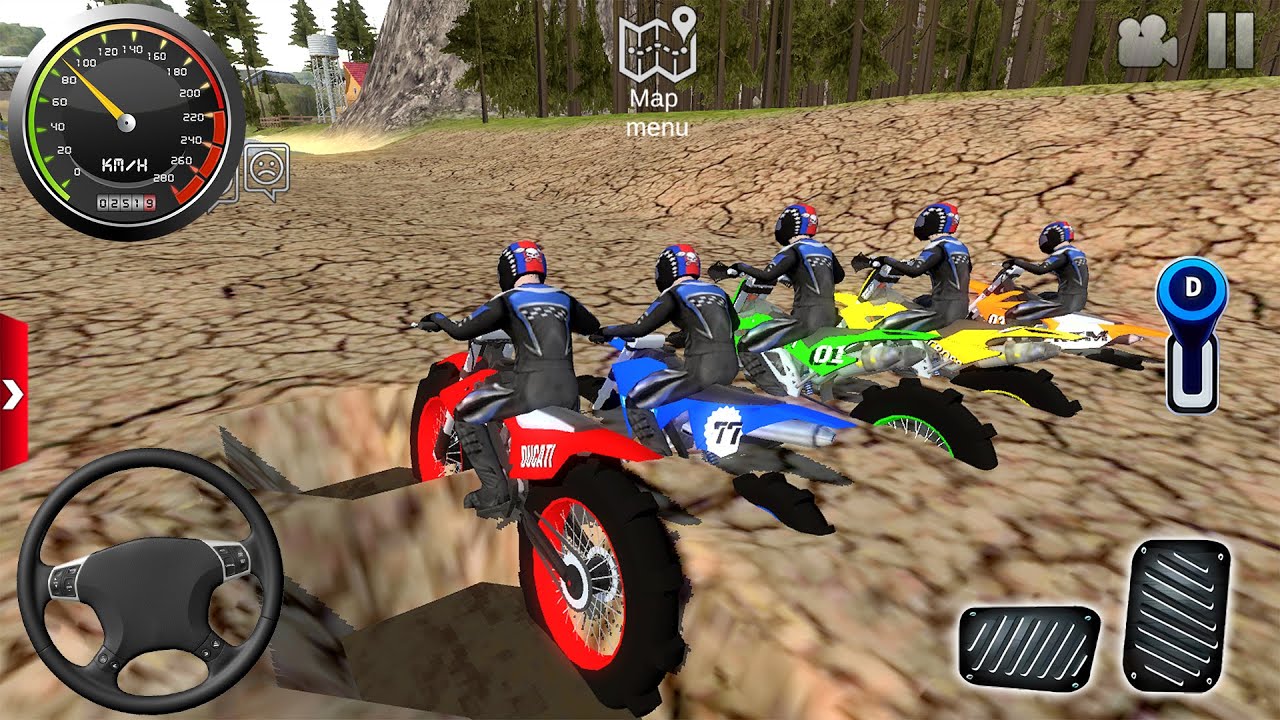 Offroad Outlaws Motocross Dirt Bike Racing Game #2 - Stunt Bike Offroad Driving - Android Gmaeplay