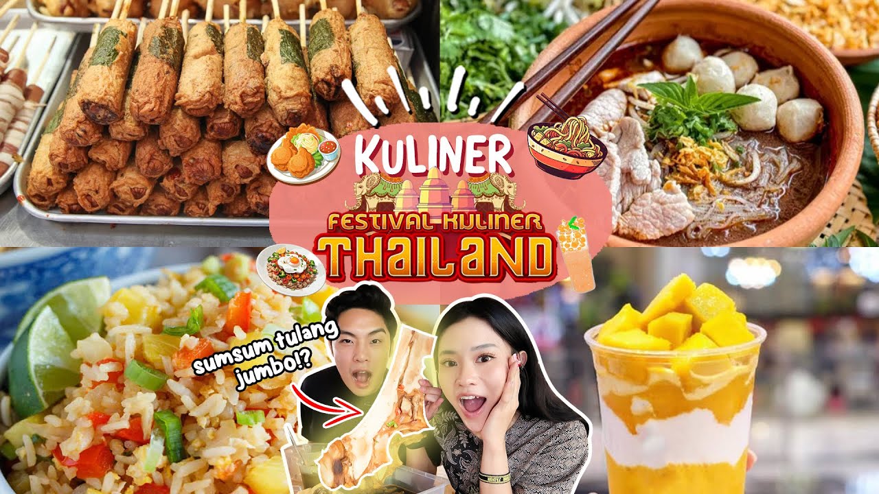 KULINER MAKANAN THAILAND - SUPERMALL KARAWACI! 