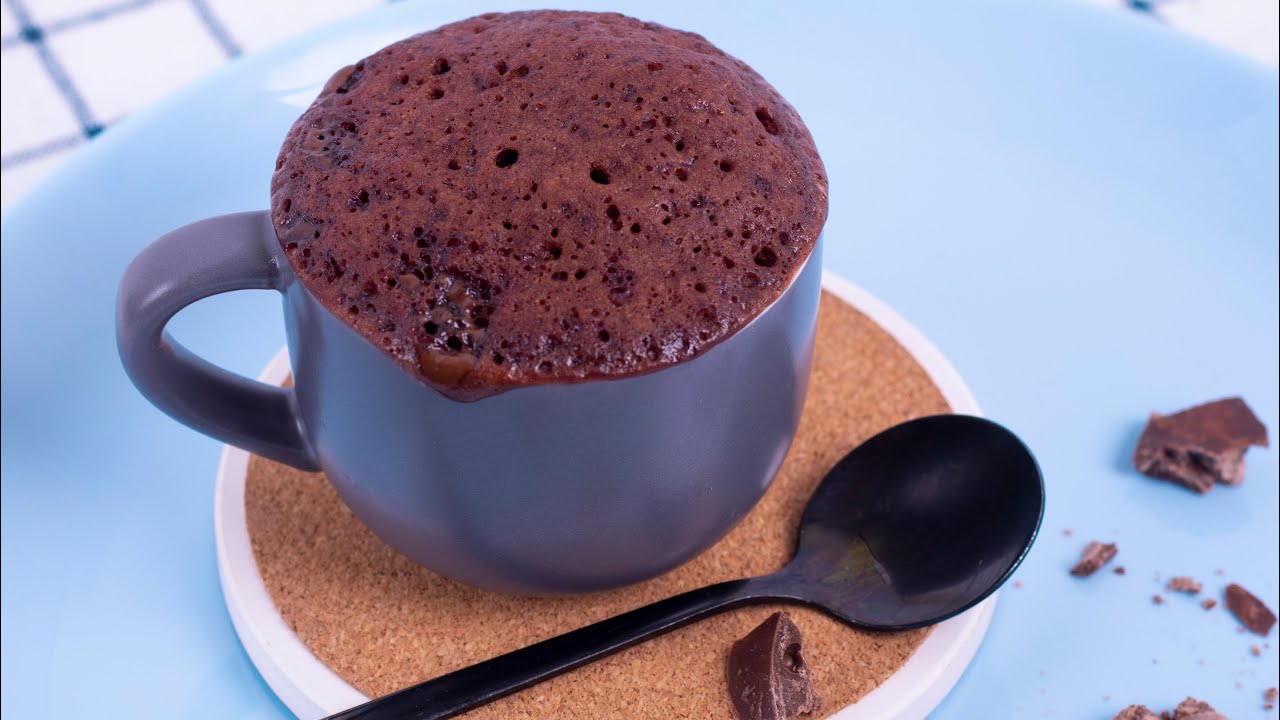 CHOCOLATE MUG CAKE | 60 Seconds Keto Dessert in a Microwave