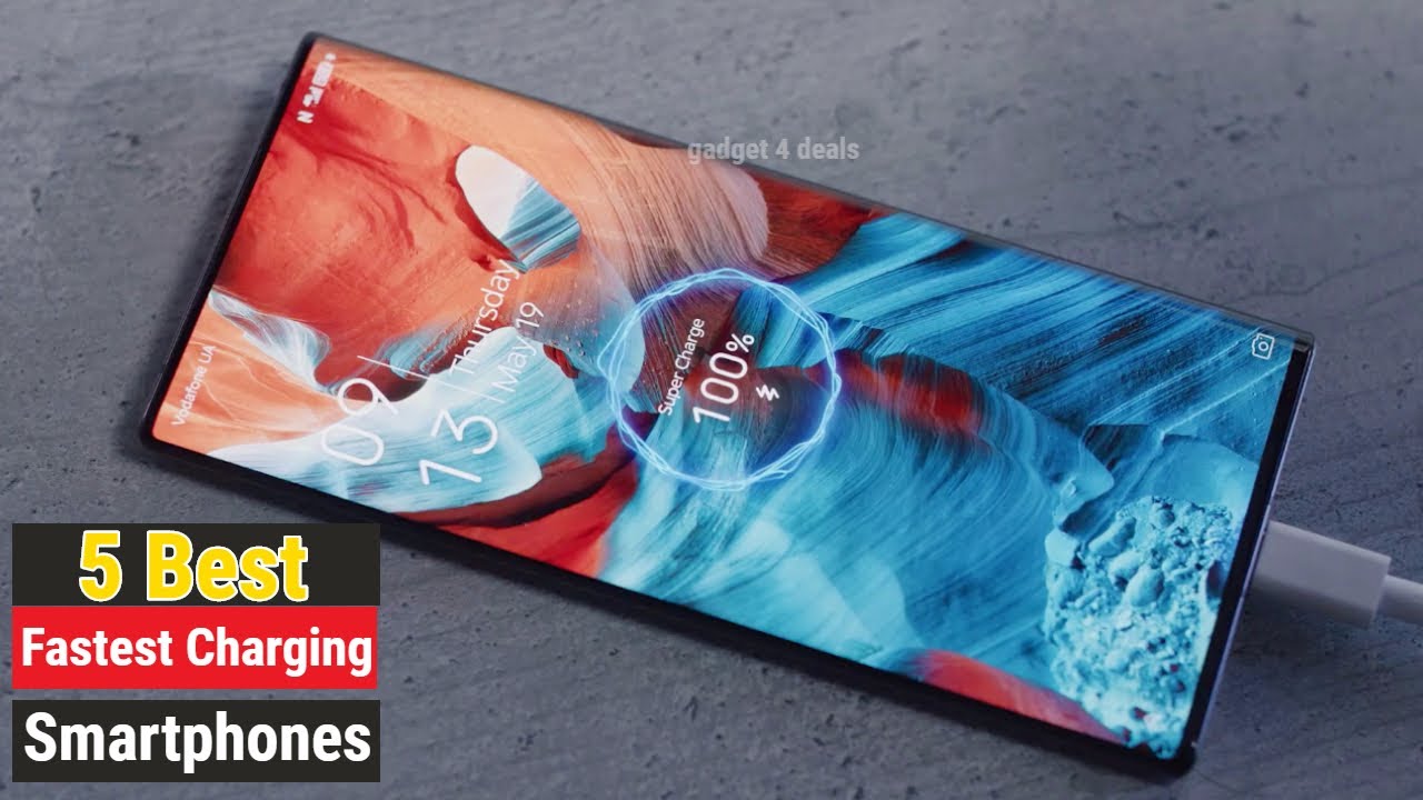 Top 5 World Best Fastest Charging Phones In 2023