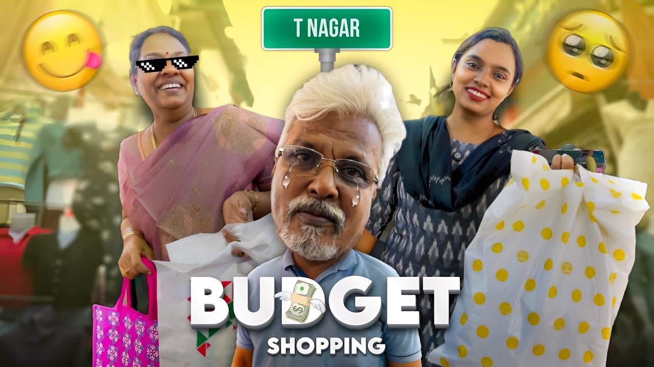 T Nagar Budget Shopping Challenge 😍| Mom vs Daughter! 🔥