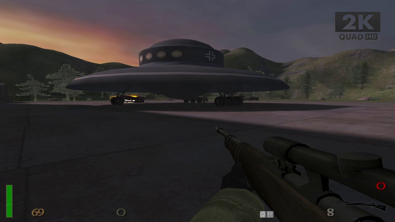 Flying Saucers: Дисколёты / Return To Castle Wolfenstein ( Full Mod )
