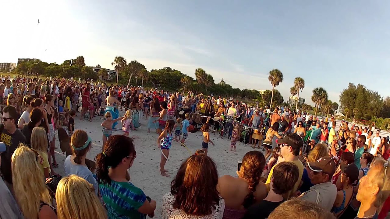 Siesta Key Beach Drum Circle - 6/3/2012