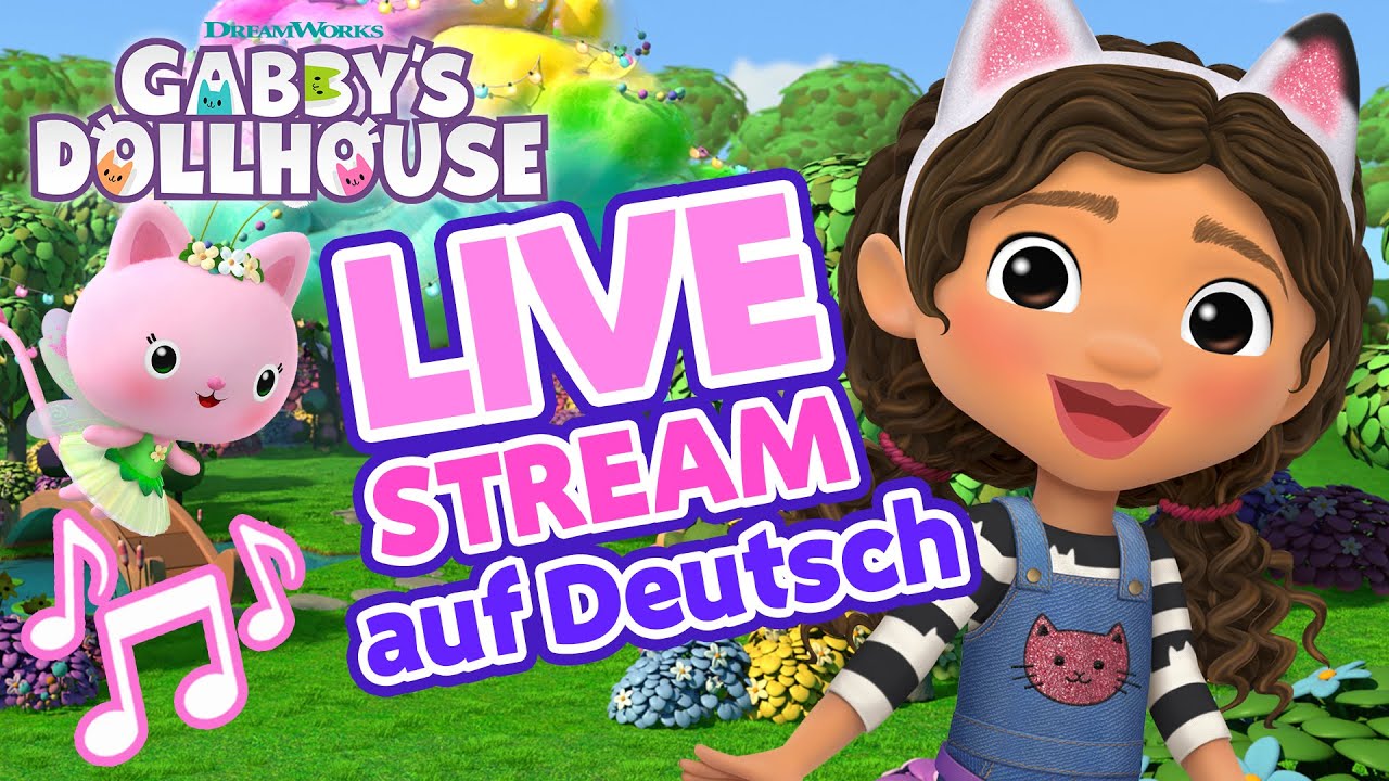 🔴 GABBY'S DOLLHOUSE 24/7 – MUSIK- UND FREUNDE-MARATHON