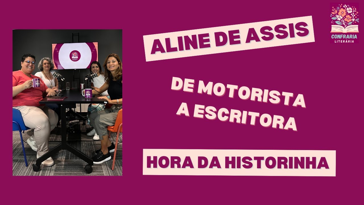 De Motorista a Escritora: Aline de Assis (AlineLKS) e o Sucesso de ‘A Hora da Historinha’