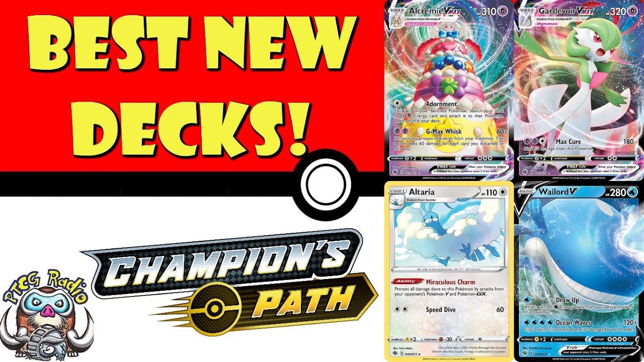 Best New Decks from Champions Path! (Special New Pok&eacute;mon Set!)