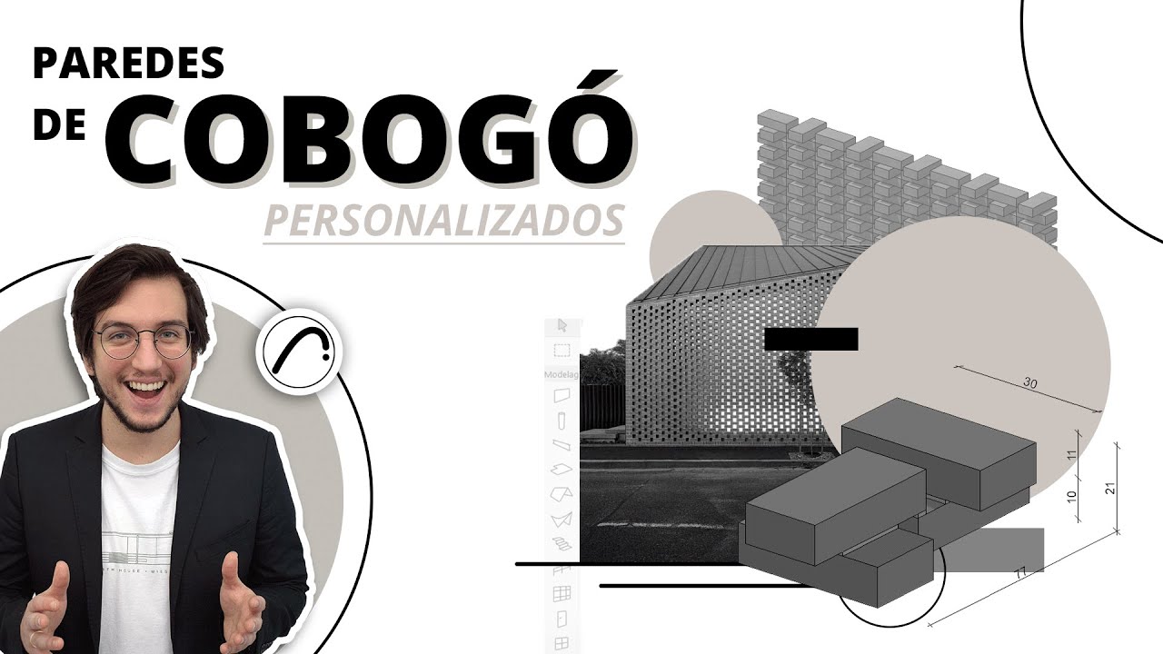 Paredes de Cobogó personalizados no Archicad | Hub Prática Criativa