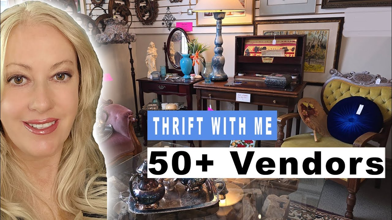 Treasure Hunting at an Antiques Mall – You’ll Never Guess What I Got!