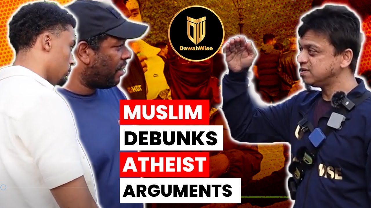 Evolution Doesn’t Cancel God | Mansur vs Atheists | Speakers Corner