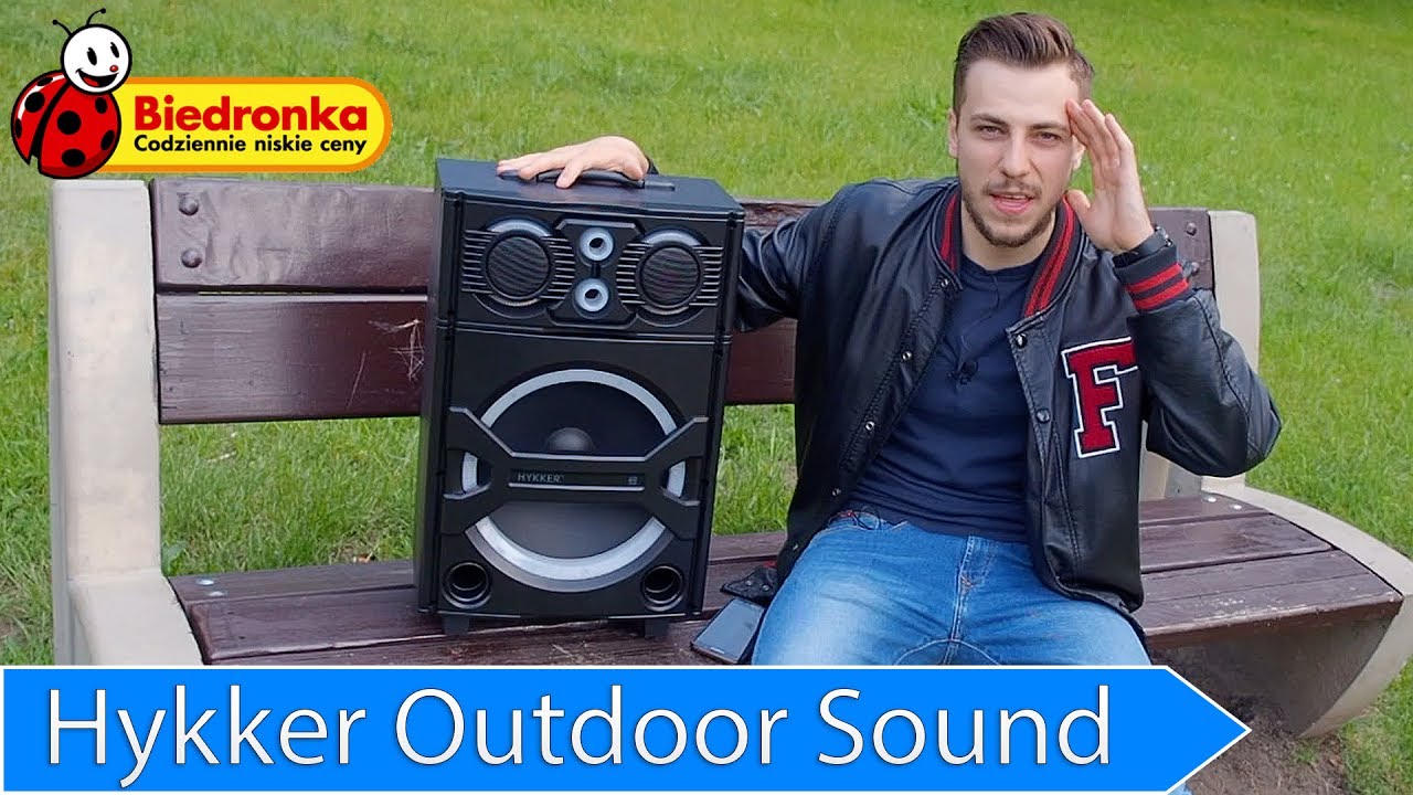 Głośnik 🔊 z Biedronki 🐞 Hykker Outdoor Sound za 299 zł! TEST